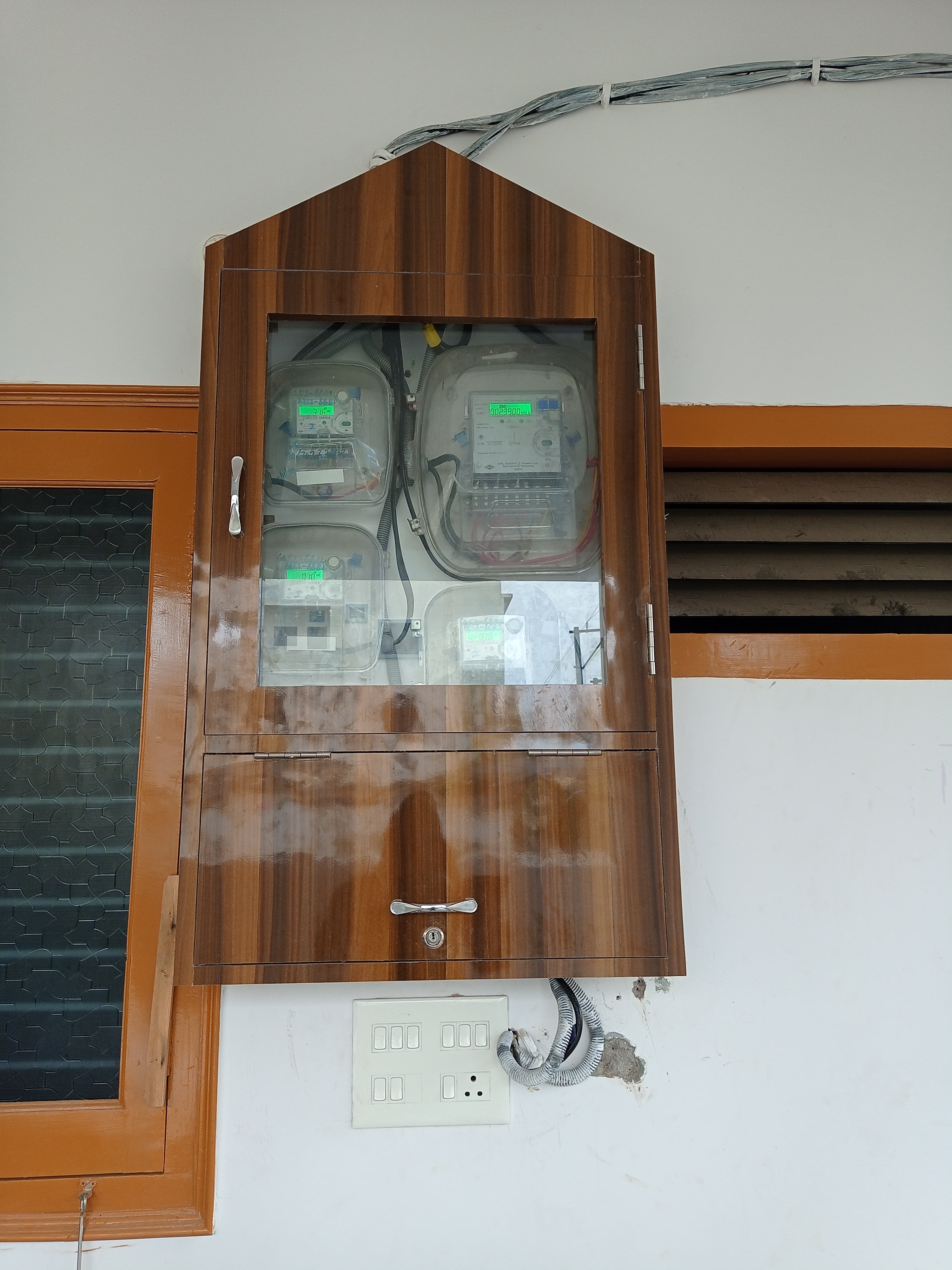 Meter Box Color Srinivasa Interior Works